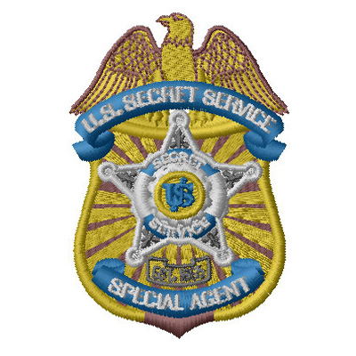 Secret Service on Eussecsrum Secret Service Badge Multicolor Logo