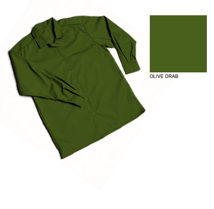 Women’s Long Sleeve Blouse, Olive