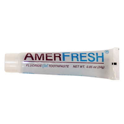 Toothpaste, Clear Container, 0.85 oz.