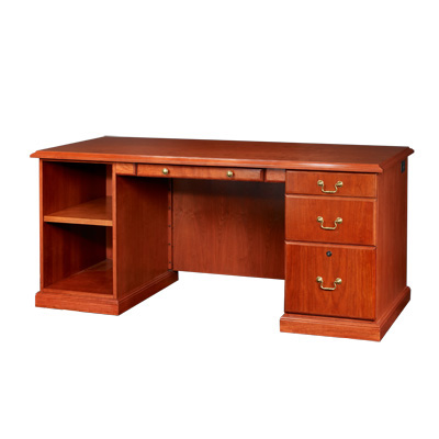 Baritone 84" x 42" Right Single Pedestal Desk