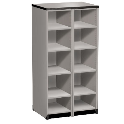 Harmony 33"W Open Shelf Tower Cabinet