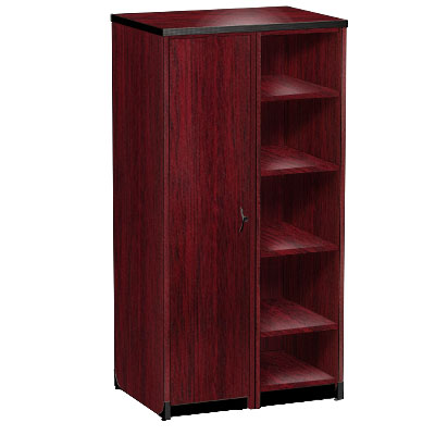 Harmony 33"W Left Door Open Shelf Tower Cabinet