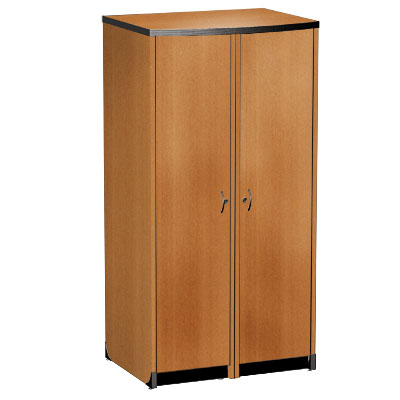 Harmony 33"W Bow Top Solid Door Tower Cabinet
