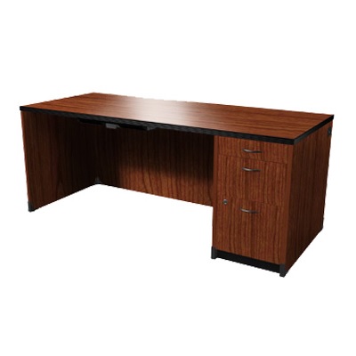 Harmony 72W x 30D Right Pedestal Desk