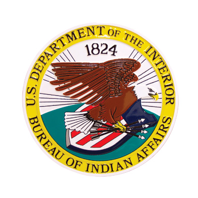Unicor Shopping Bureau Of Indian Affairs Full Color Seal