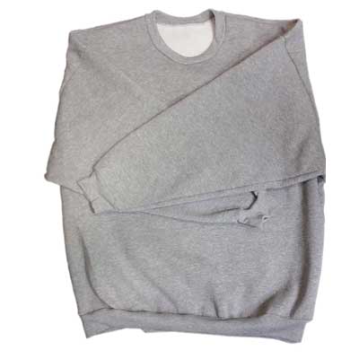 UNICOR Shopping: Commissary Grey Crew Neck T-Shirt